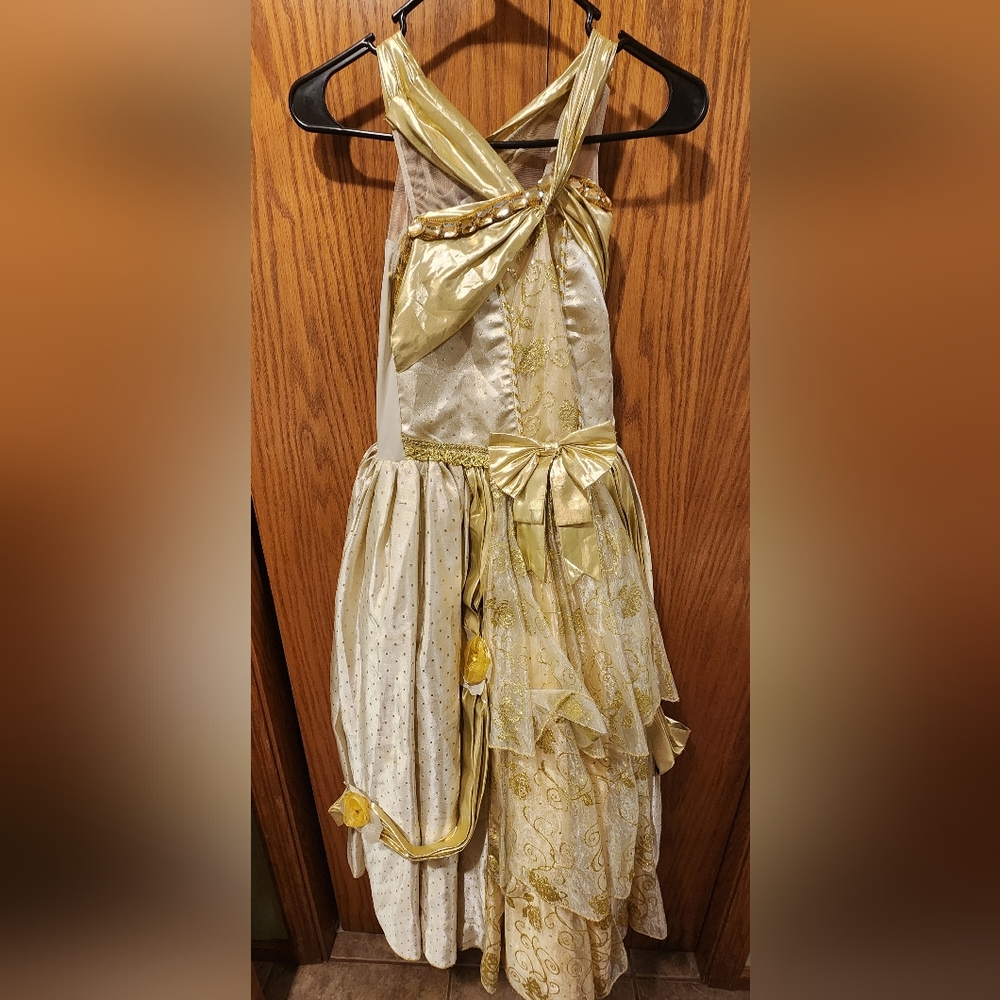 Elegant Gold Kids Costume